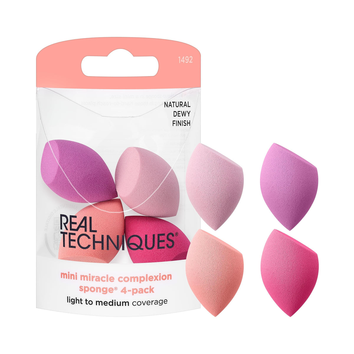 Real Techniques Miracle Complexion Sponge Duo, 2 Count
