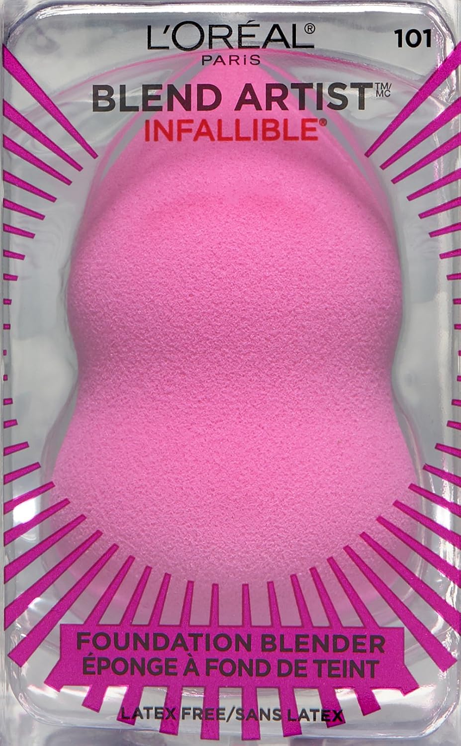 L’Oréal Paris Makeup Infallible Blend Artist Makeup Blender Sponge, 0.8 oz