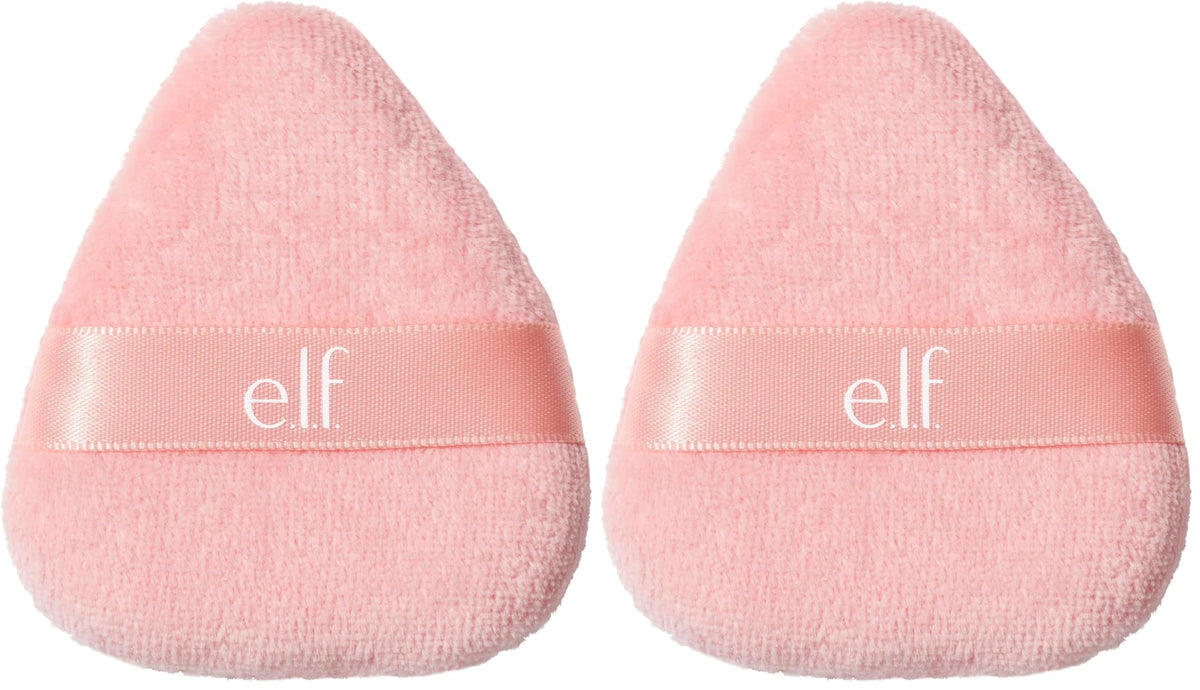 e.l.f. Halo Glow Powder Puff, Soft, Reusable Powder Puff For Applying Loose Or Pressed Powders, Easily Conforms To The Face, Vegan & Cruelty-free