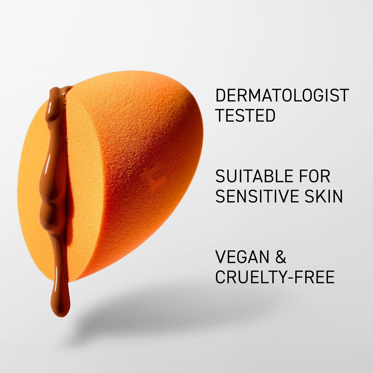 Real Techniques Miracle Complexion Sponge, 4 Pack, Makeup Blending Sponges