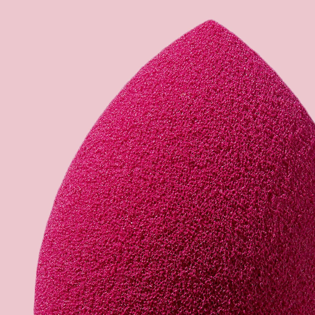 e.l.f. Total Face Blending Sponge, Latex-Free Makeup Sponge With Angled & Rounded Sides For Concealer, Foundation & more, Vegan & Cruelty-Free