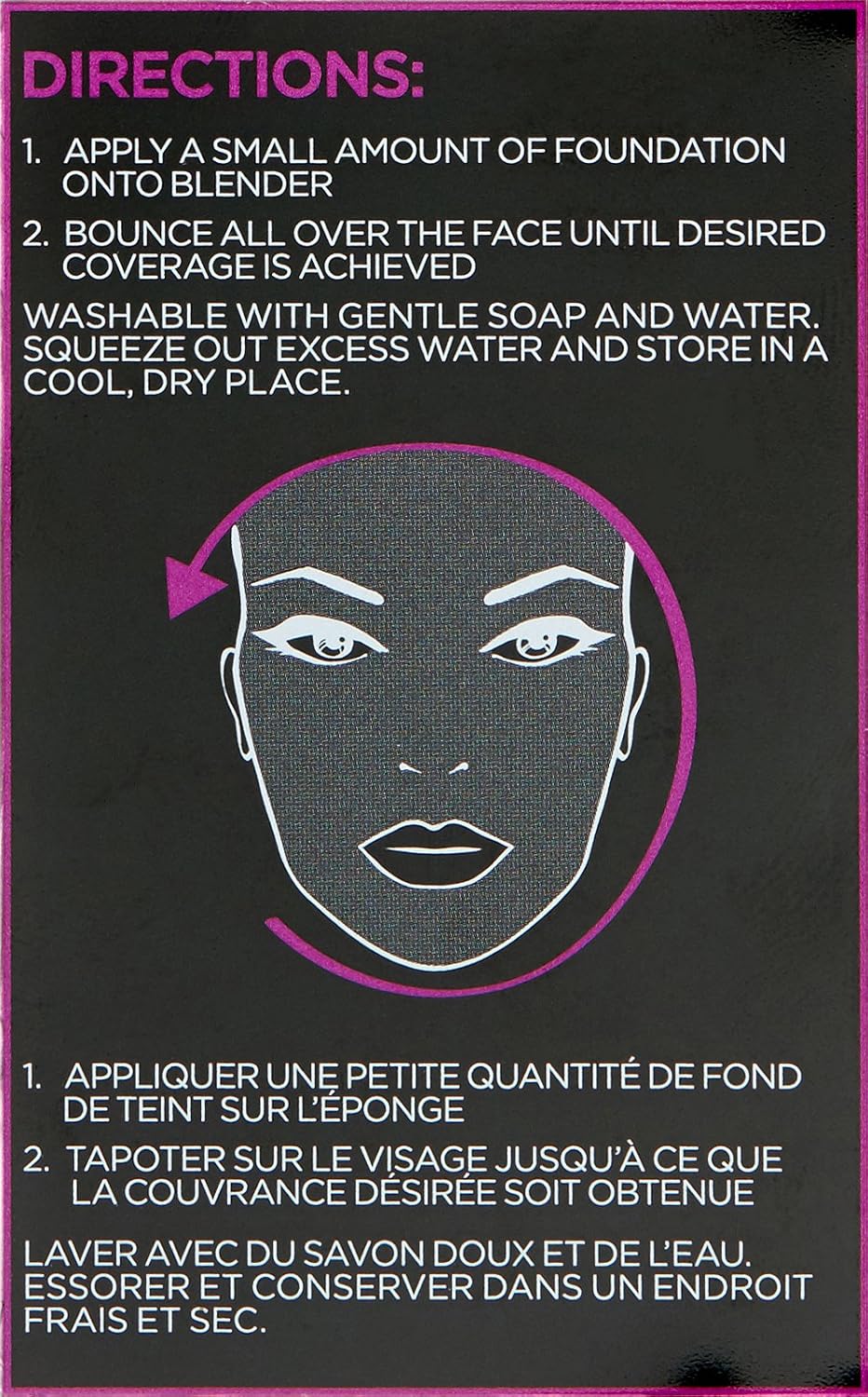 L’Oréal Paris Makeup Infallible Blend Artist Makeup Blender Sponge, 0.8 oz