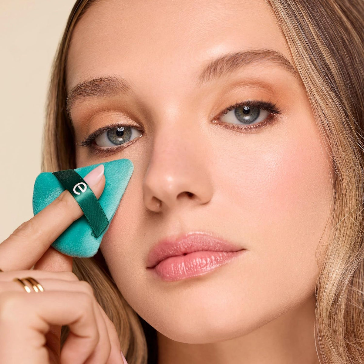EcoTools Powder Puff Duo, Full-Size & Mini Powder Puff Set